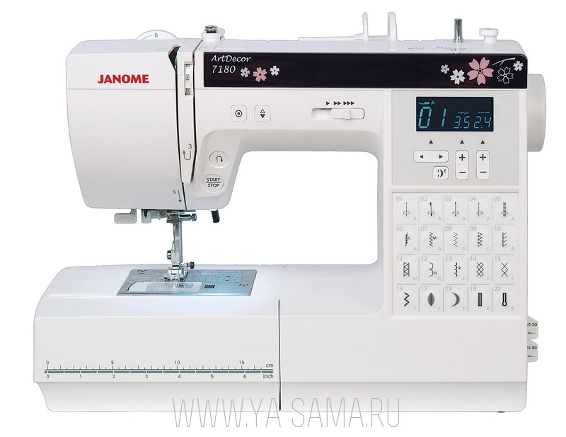 Janome ArtDecor 7180